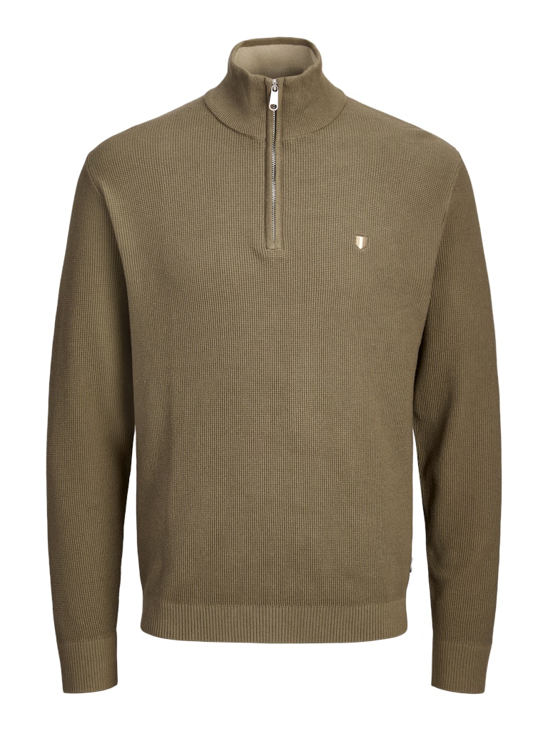 Jprblurex Knit Half Zip - Army