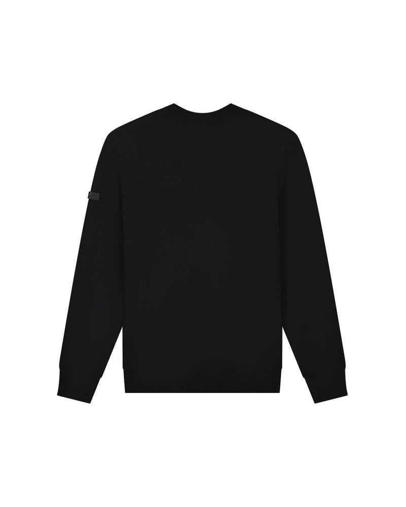 Knitted Crewneck - Zwart