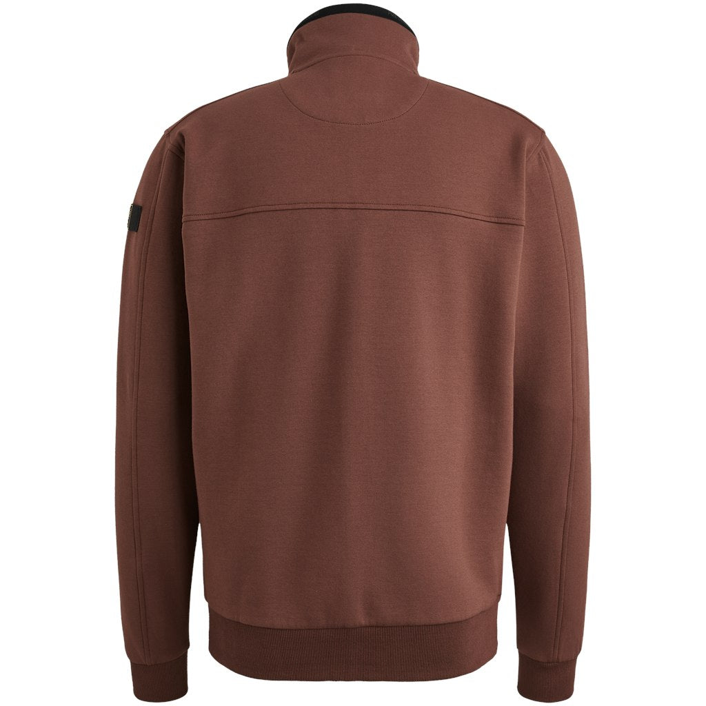 Zip Jacket Interlock - Bordeaux