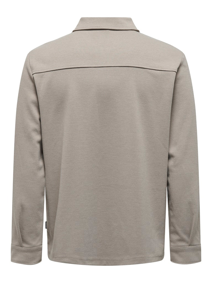 Onsnewkodyl Overshirt Sweat Noos - Zand