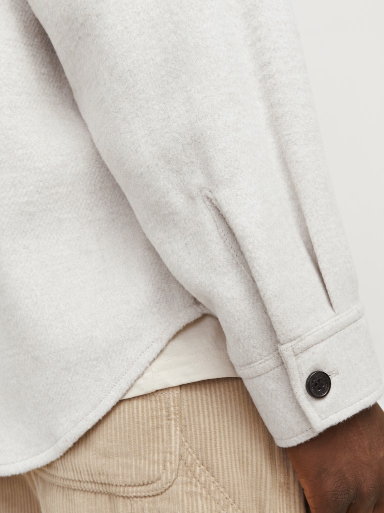 Jjebradley Ollie Overshirt Ls Noos - Beige