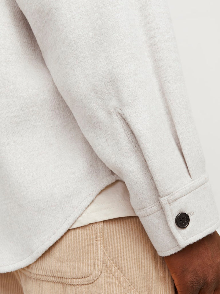 Jjebradley Ollie Overshirt Ls Noos - Beige