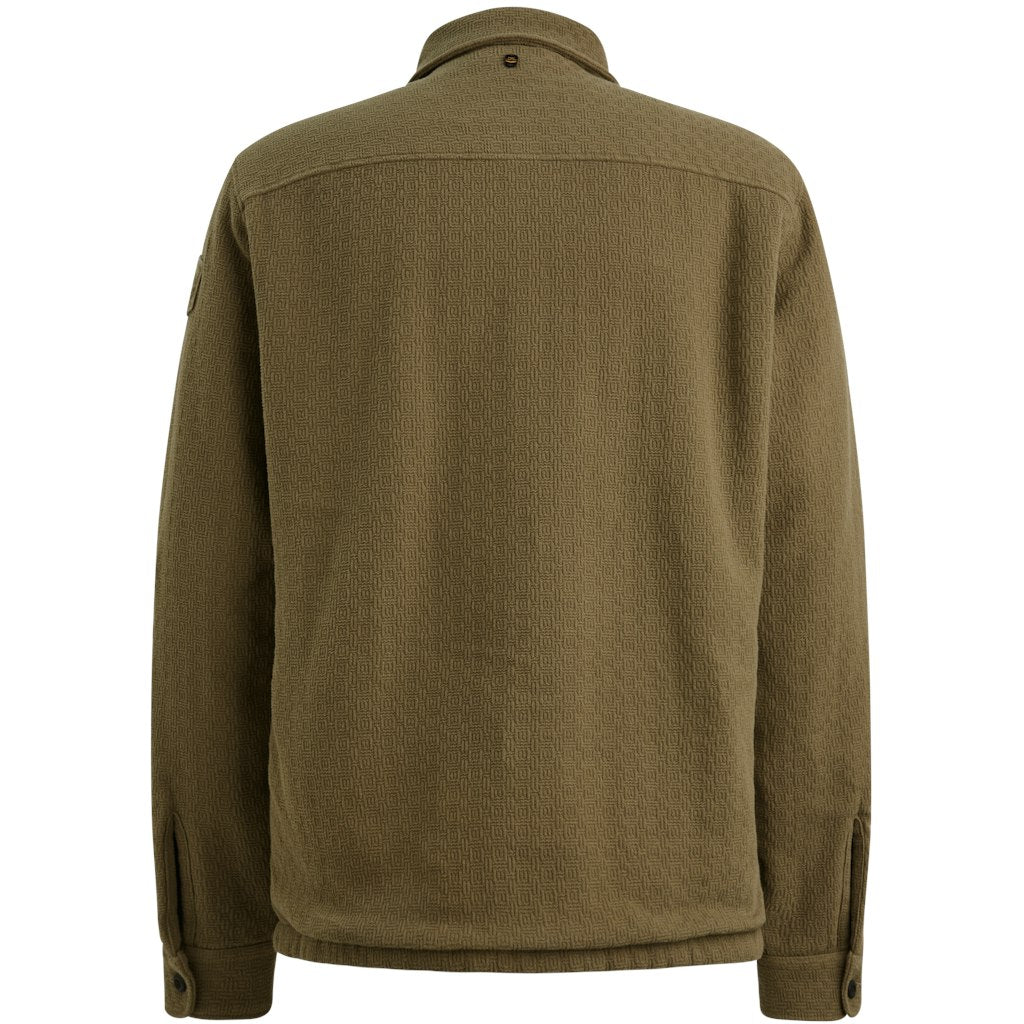 Long Sleeve Shirt Bold Waffle With - Army