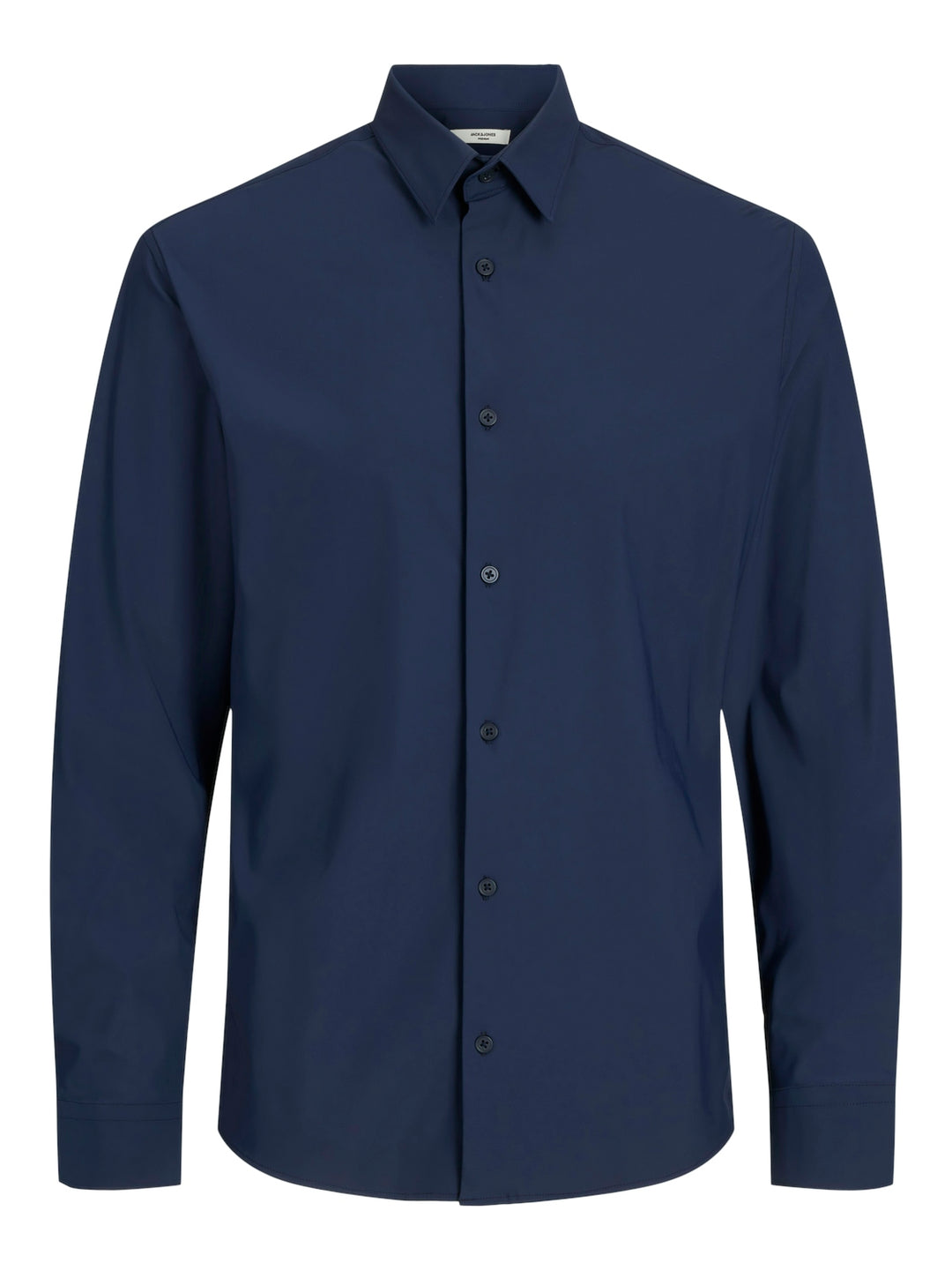 Jprblaactive Stretch L/s Shirt Sn - Navy