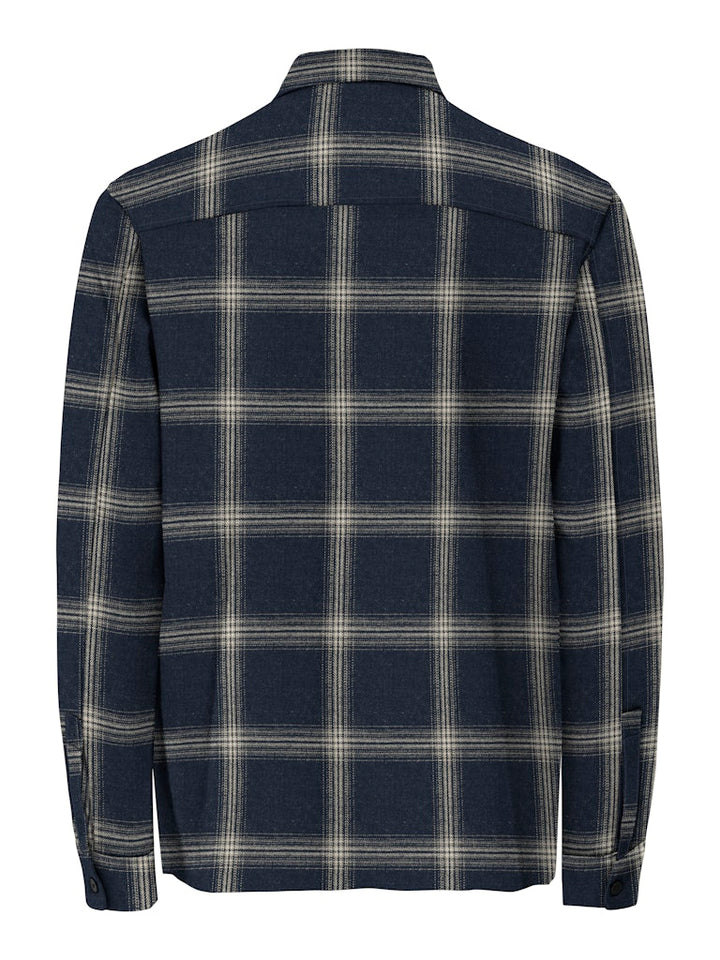 Onsaiden Checked Twill Shirt Frml - Blauw Dessin