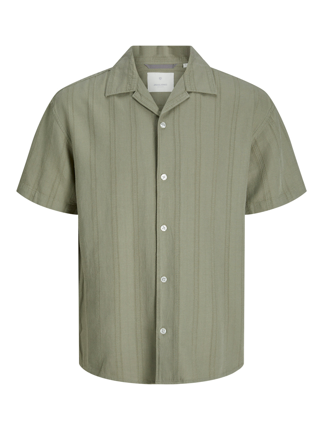 Jprccmontana Dobby Resort S/s Shirt - Army