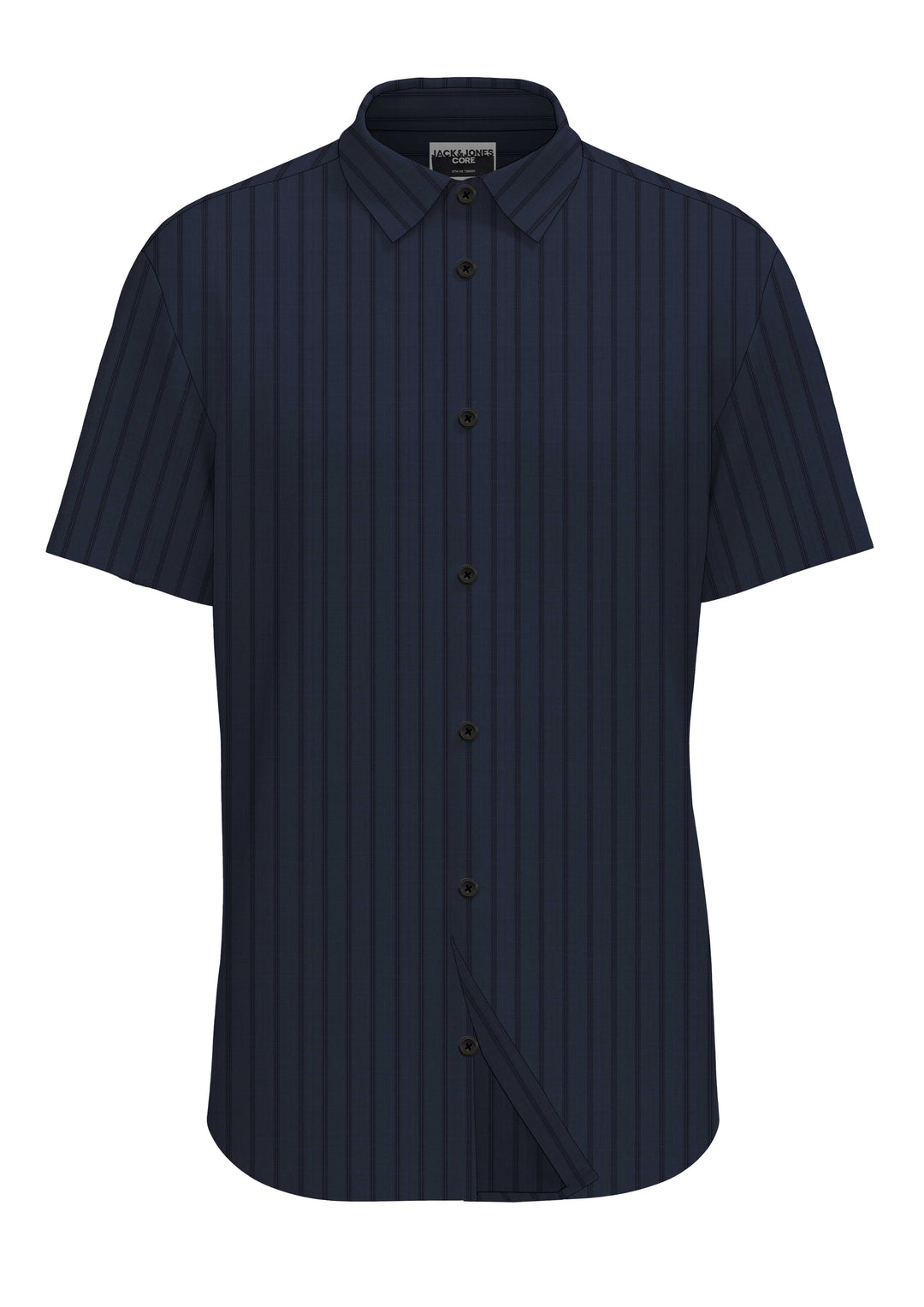 Jcojoshua Structure Shirt Ss - Navy