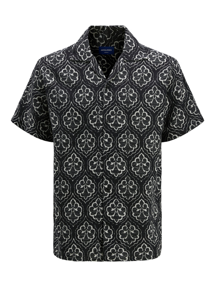 Jorhydra Noto Shirt Ss Ln - Zwart Dessin