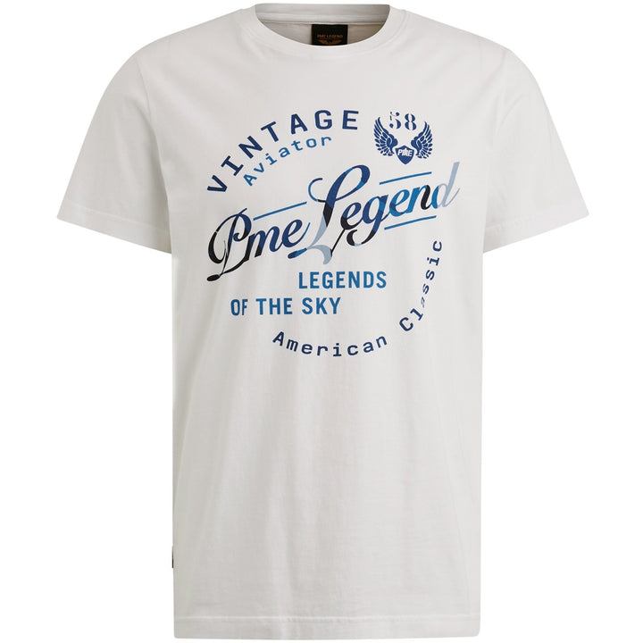 Short Sleeve R-neck Single Jersey - Wit