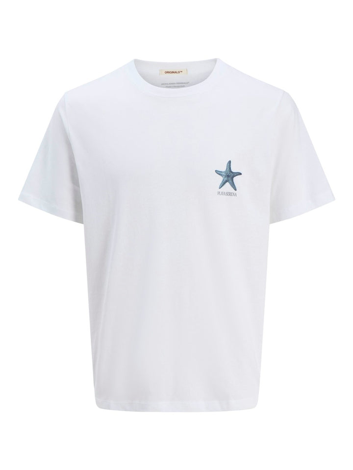 Jorcanggu Illu Tee Ss Crew Neck - Wit