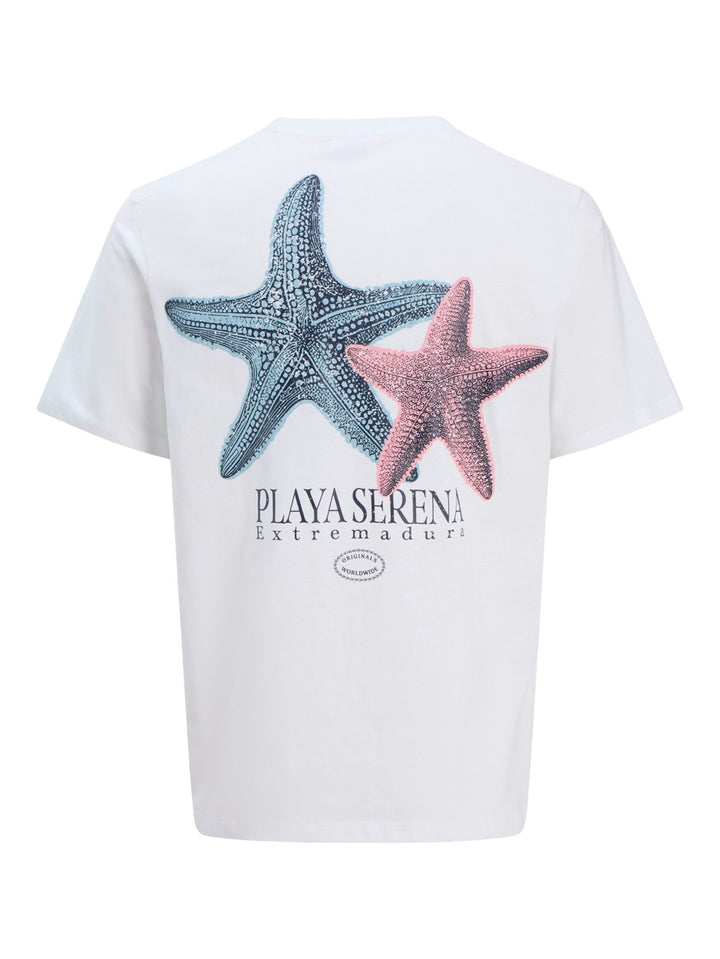 Jorcanggu Illu Tee Ss Crew Neck - Wit