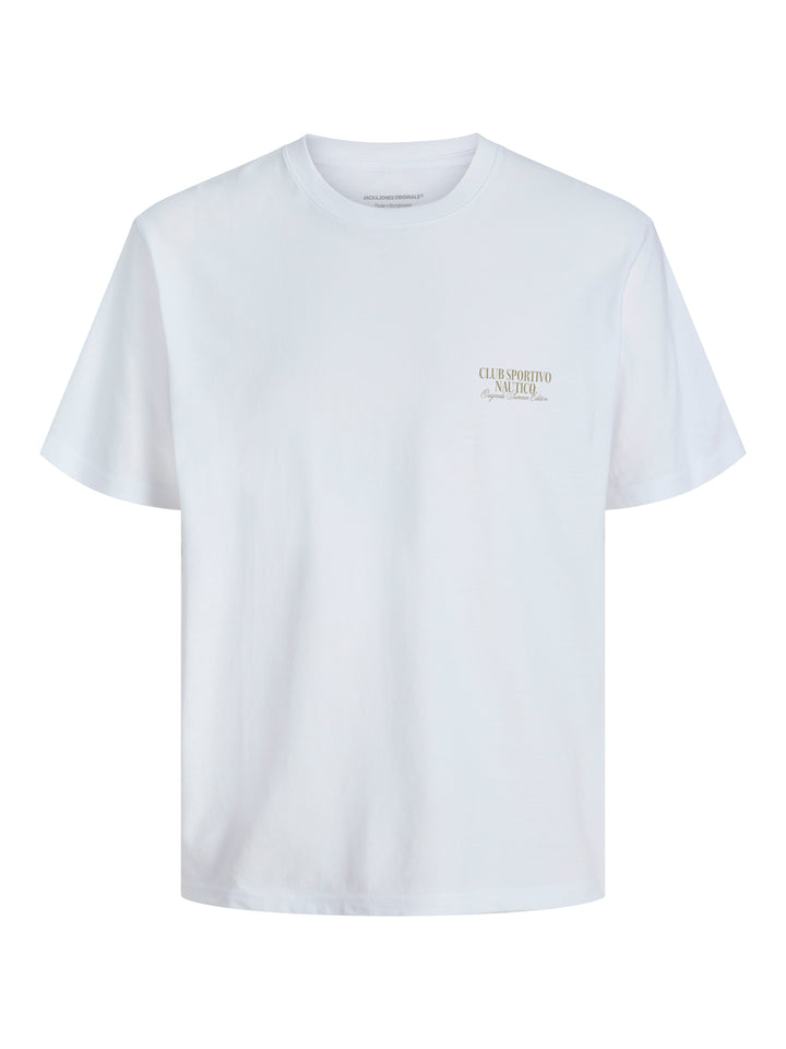Jorhydra Photo Tee Ss Crew Neck - Off-white
