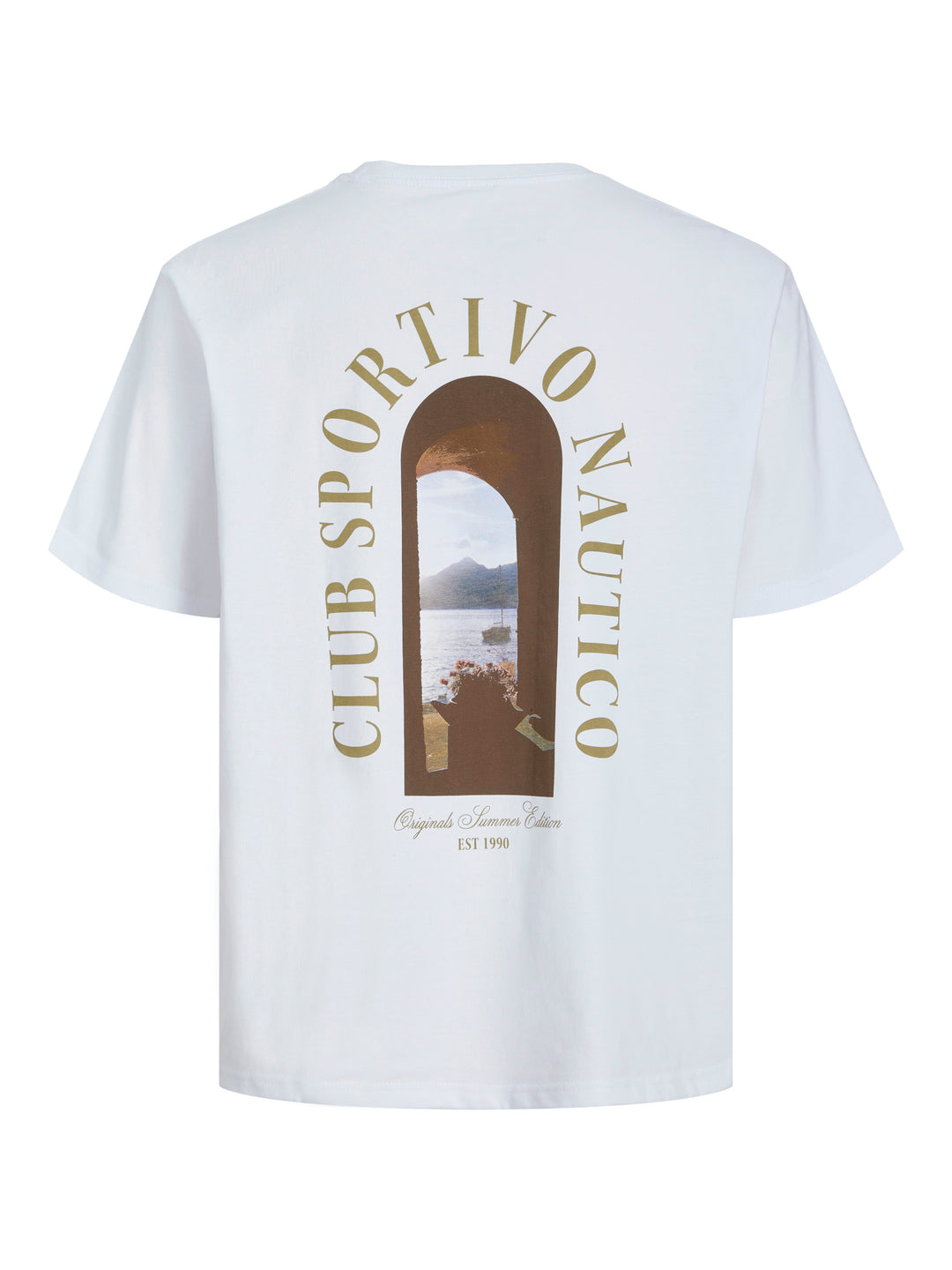 Jorhydra Photo Tee Ss Crew Neck - Off-white