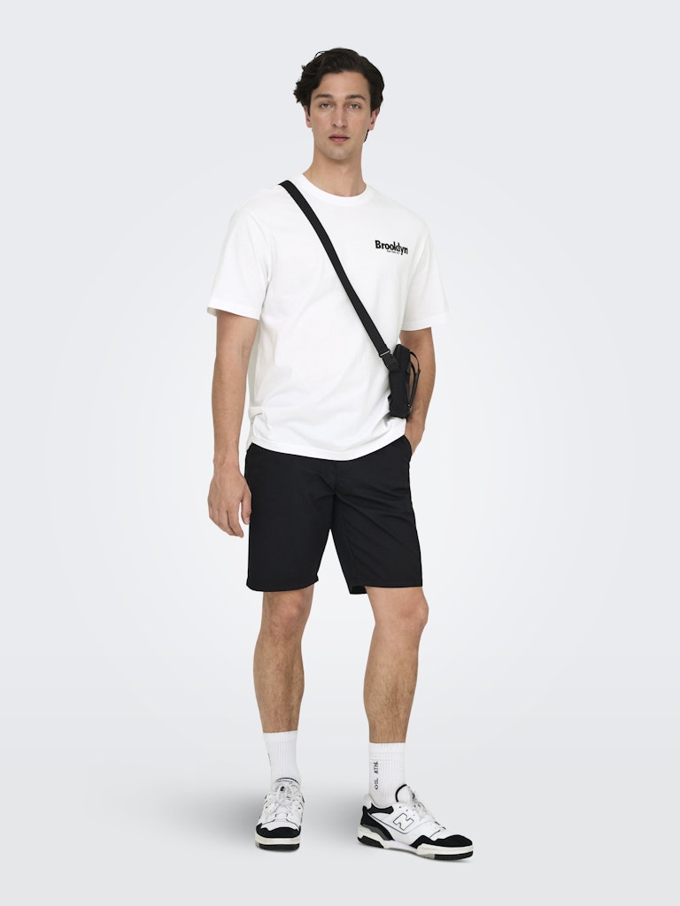 Onskeane Rlx Ss Print Tee Noos - Off-white