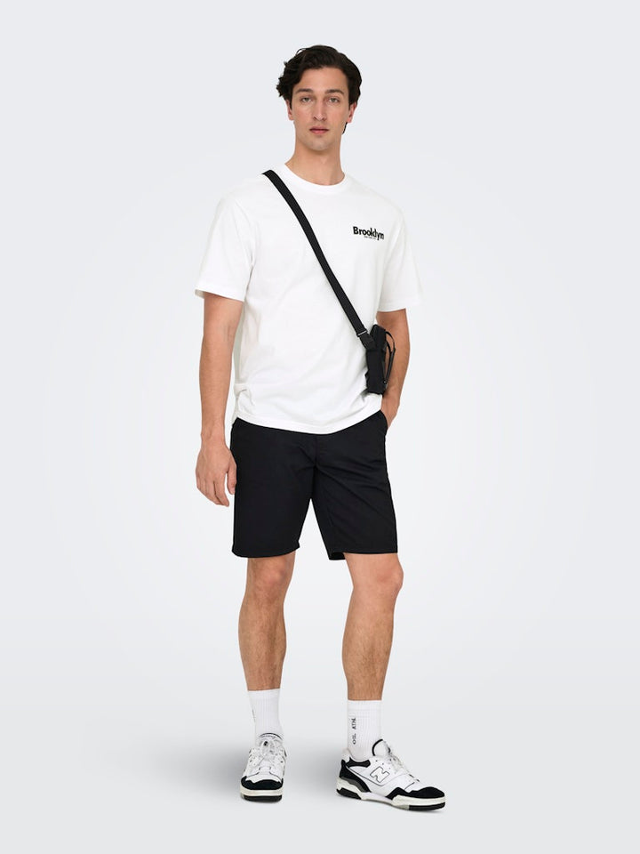Onskeane Rlx Ss Print Tee Noos - Off-white
