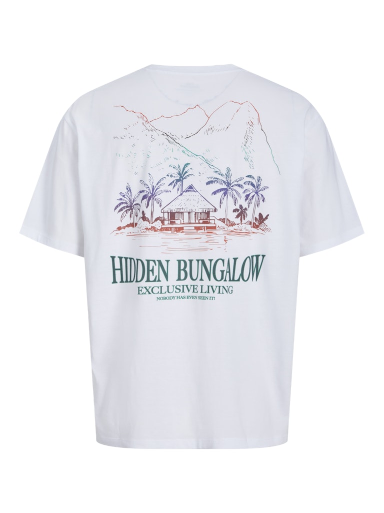 Jorwowie Tee Ss Crew Neck - Off-white