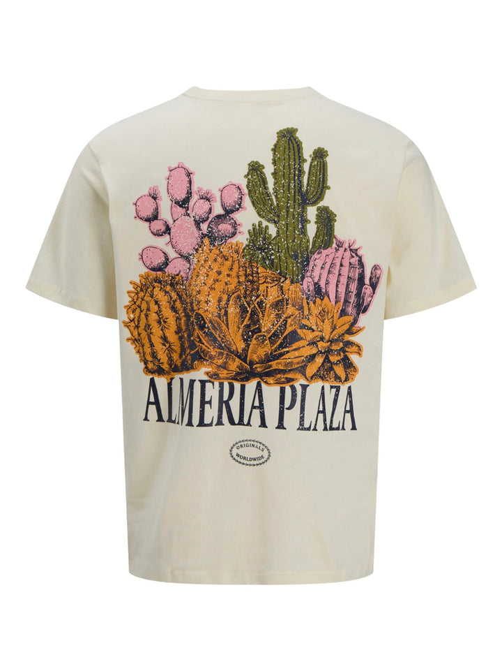 Jorcanggu Illu Tee Ss Crew Neck - Ecru