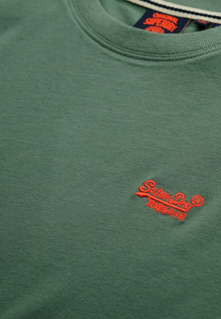 Essential T-shirt Ss - Olijf