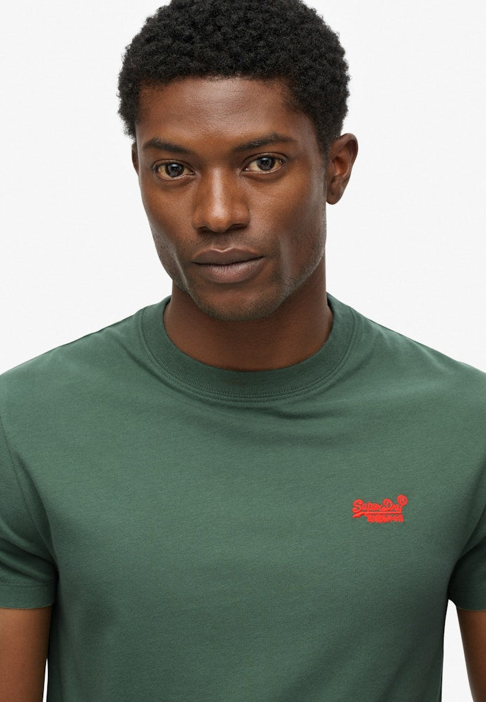 Essential T-shirt Ss - Olijf