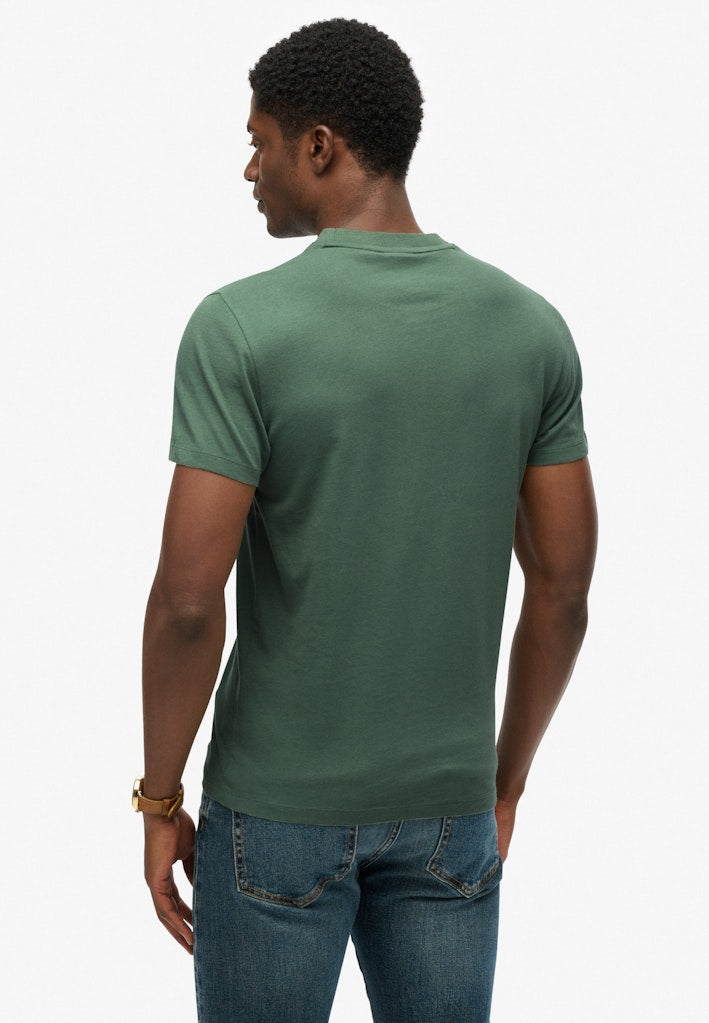 Essential T-shirt Ss - Olijf