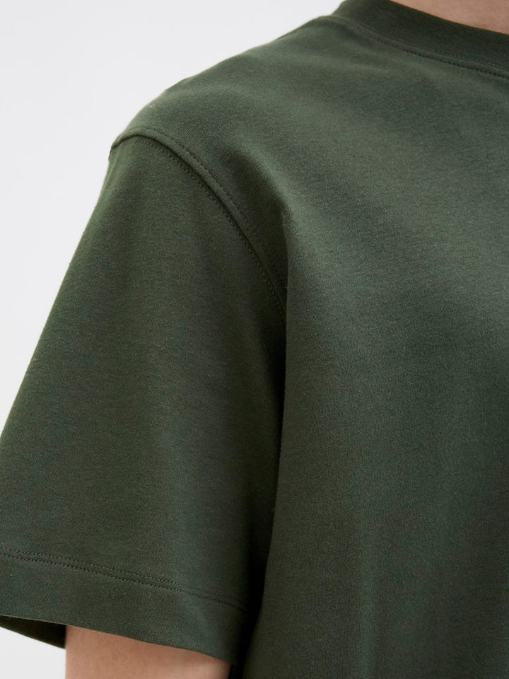 Jjeurban Edge Studio Tee Ss O-neck Noos - Donkergroen