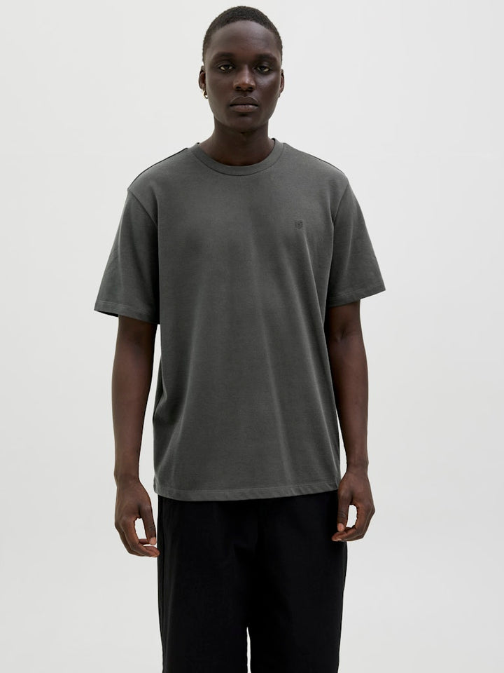 Jprbluhug Ss Tee - Donkergroen