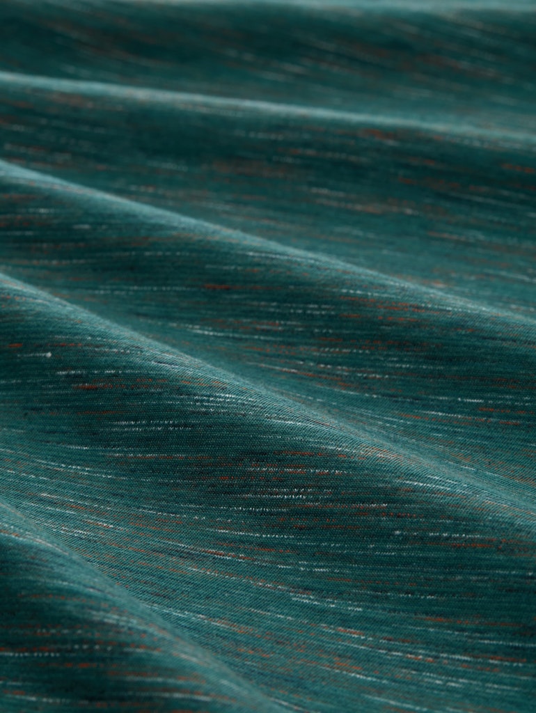 T-shirt Ss Stripe - Groen Dessin