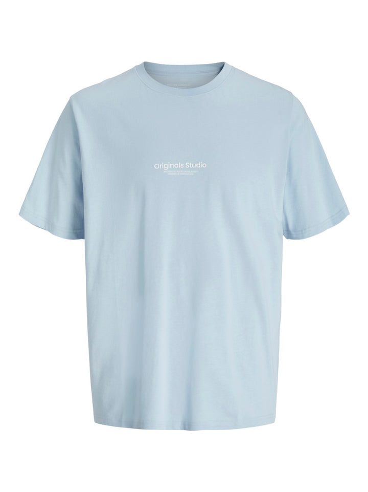 Jorvesterbro Tee Ss Crew Neck Noos - Lichtblauw