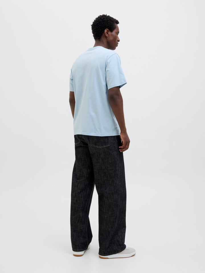Jorvesterbro Tee Ss Crew Neck Noos - Lichtblauw