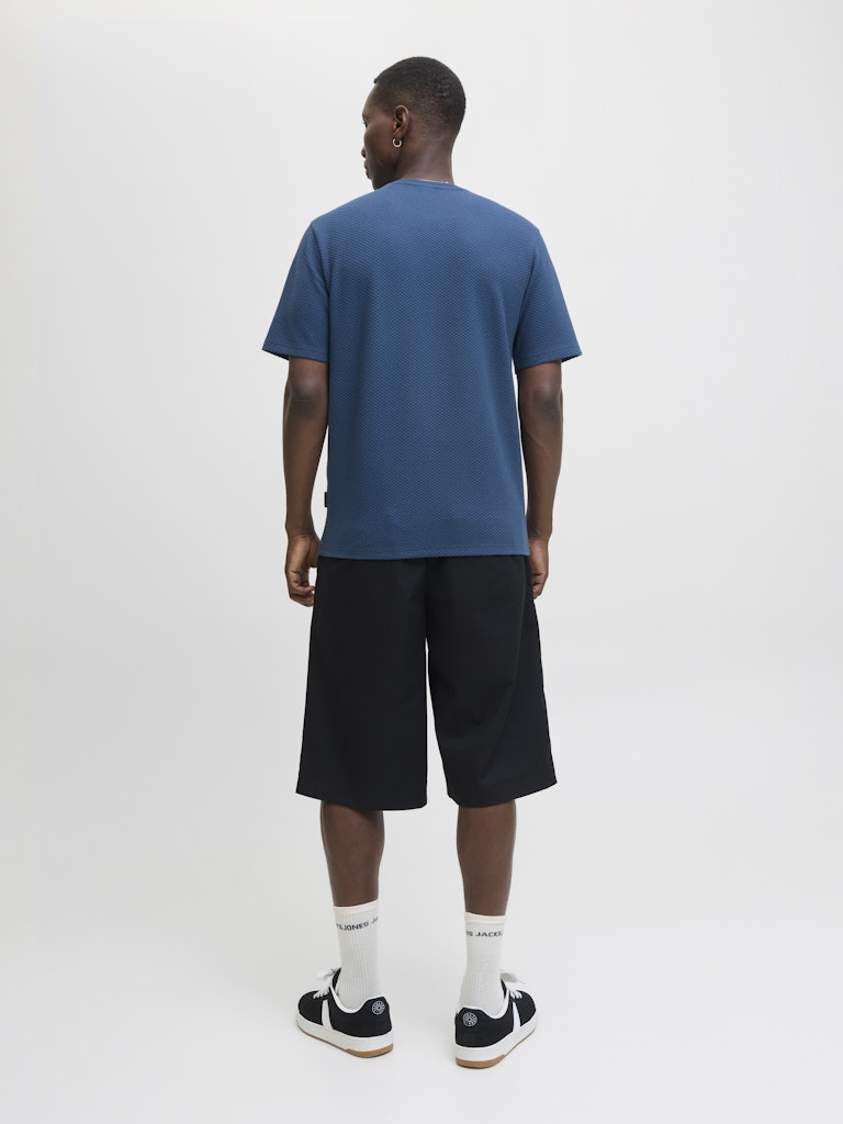 Jcopuffer Tee Ss Crew Neck Smu - Rafblauw