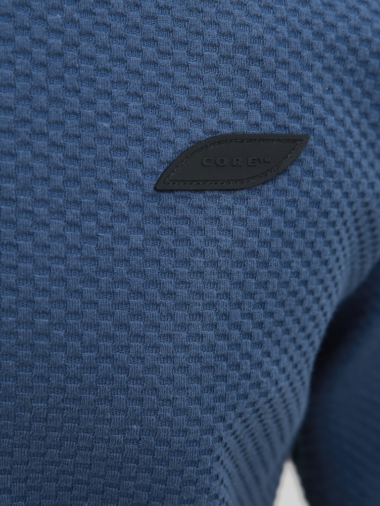 Jcopuffer Tee Ss Crew Neck Smu - Rafblauw