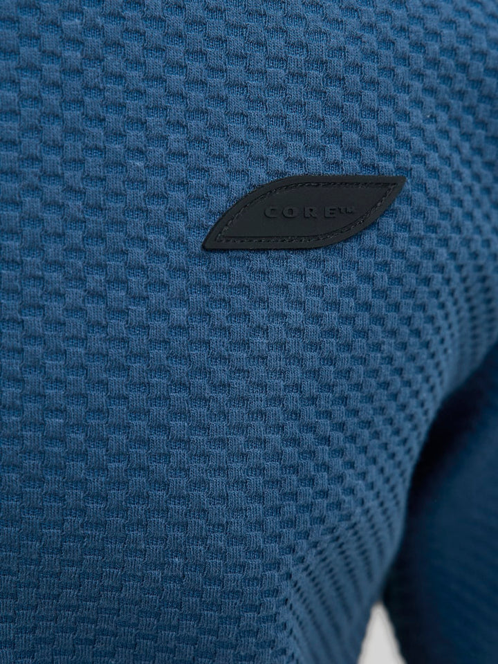 Jcopuffer Tee Ss Crew Neck Smu - Rafblauw