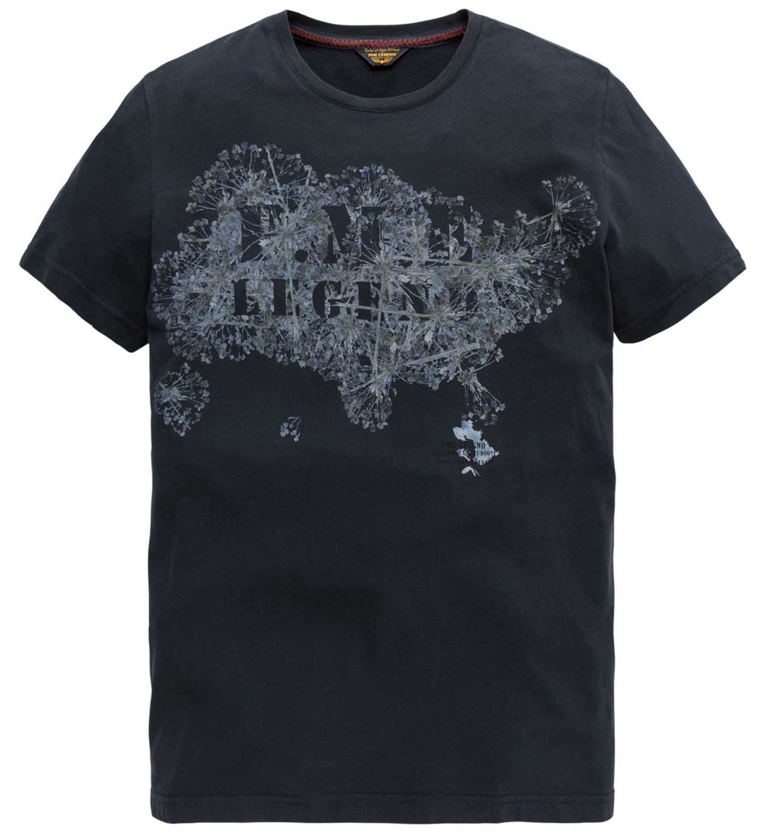 Jcopacer Structure Tee Ss Crew Neck - Navy