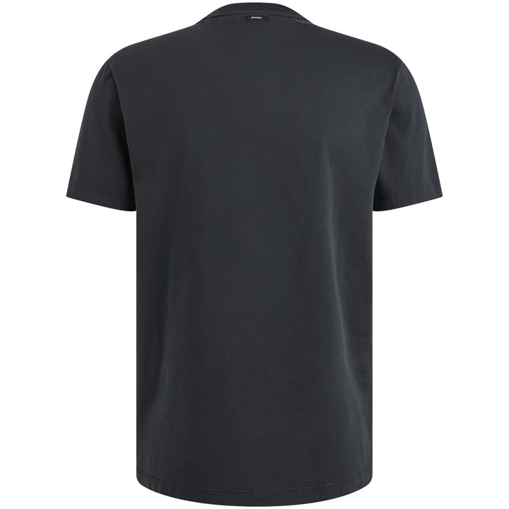 Short Sleeve R-neck Mercerized Gd - Navy