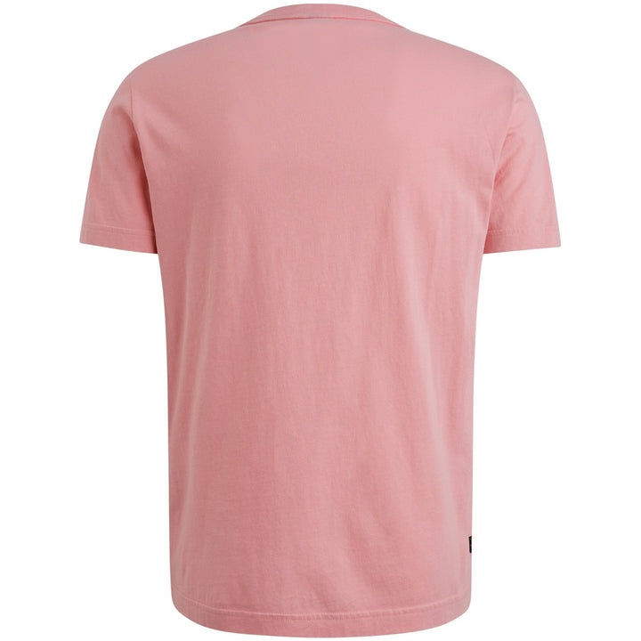 Short Sleeve R-neck Single Jersey - Roze
