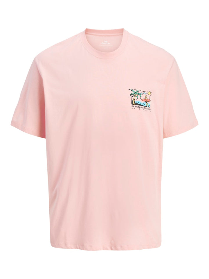 Jorwowie Tee Ss Crew Neck - Roze