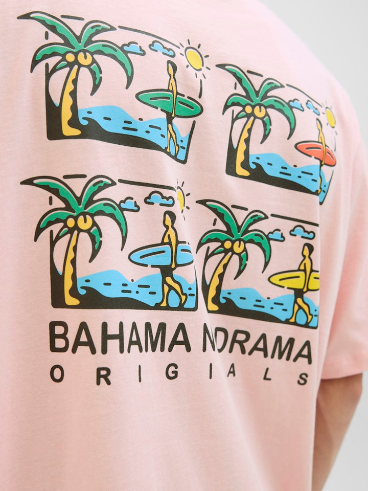 Jorwowie Tee Ss Crew Neck - Roze