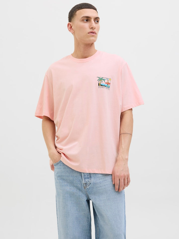 Jorwowie Tee Ss Crew Neck - Roze