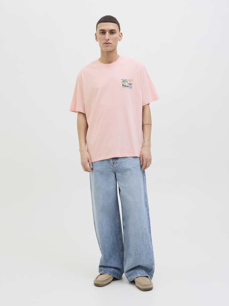 Jorwowie Tee Ss Crew Neck - Roze