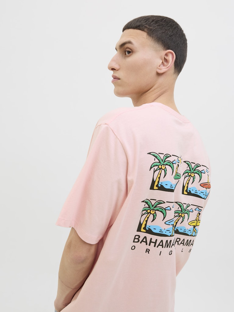 Jorwowie Tee Ss Crew Neck - Roze