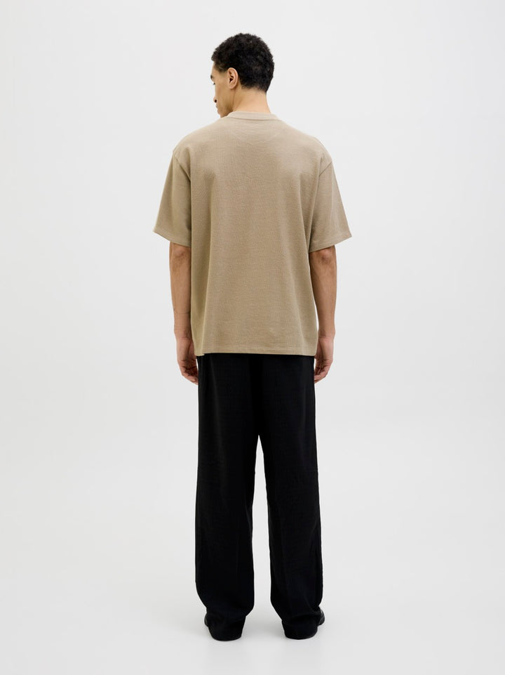 Jjloui Osmos Tee Crew Neck - Bruin