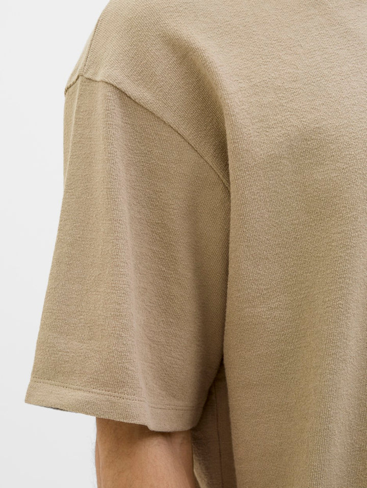 Jjloui Osmos Tee Crew Neck - Bruin