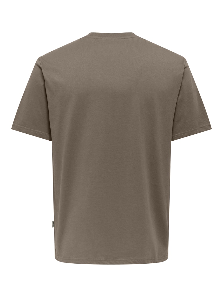 Onsdawson Reg Ss Tee Vd - Taupe