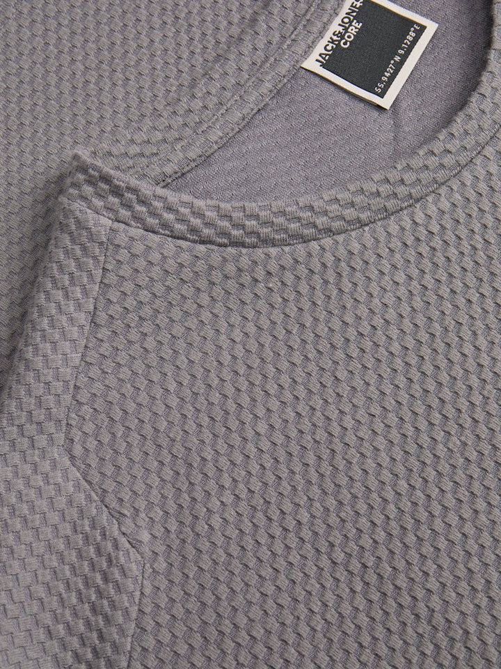 Jcopuffer Tee Ss Crew Neck Smu - Taupe