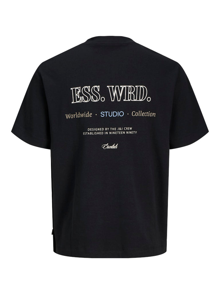 Jjeurban Edge Studio Tee Ss O-neck Noos - Zwart