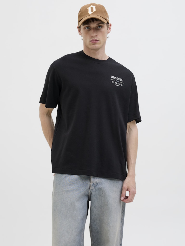 Jjeurban Edge Studio Tee Ss O-neck Noos - Zwart