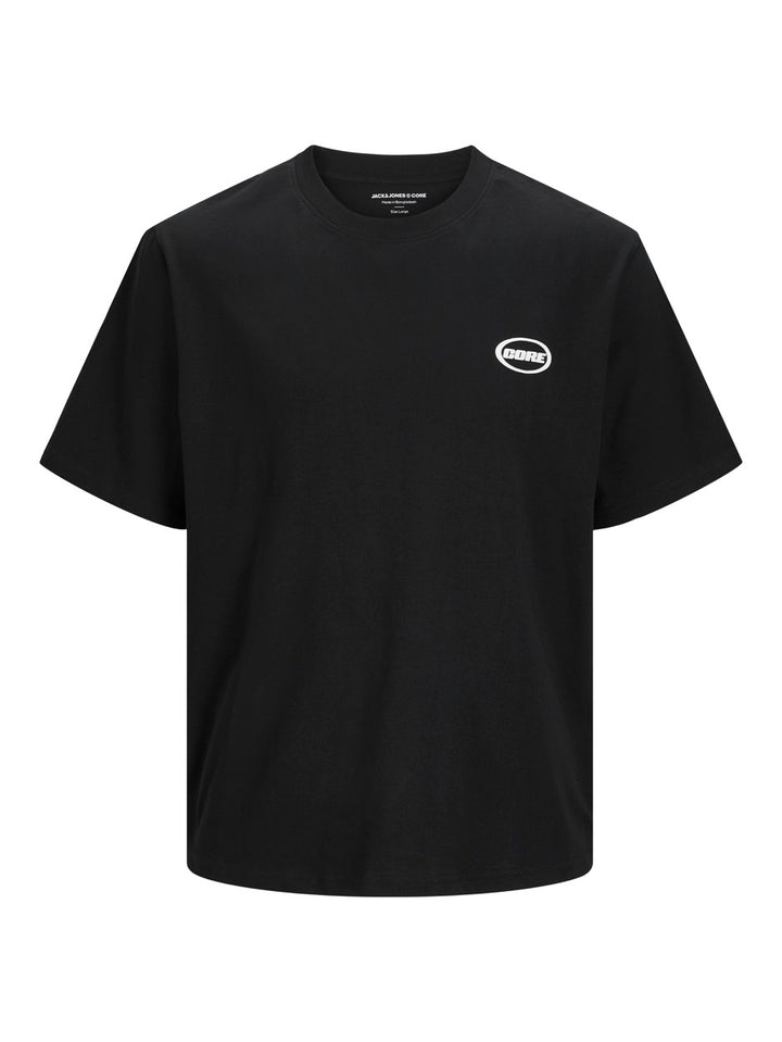 Jcolido Photo Back Tee Ss Crew Neck - Zwart