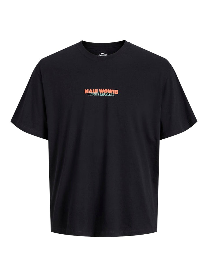 Jorwowie Tee Ss Crew Neck - Zwart