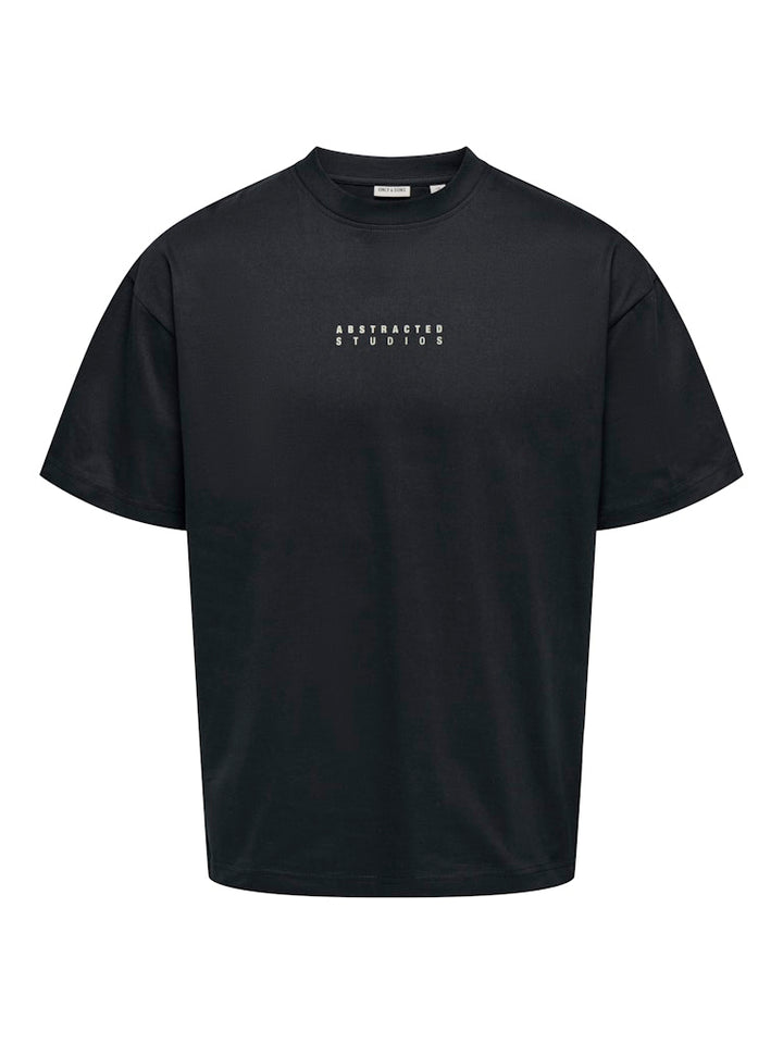 Onsparker Ss Loose Tee - Zwart