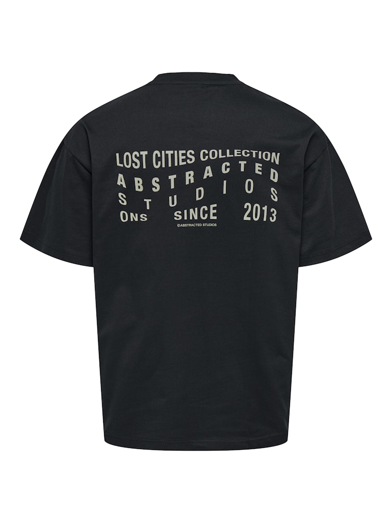 Onsparker Ss Loose Tee - Zwart